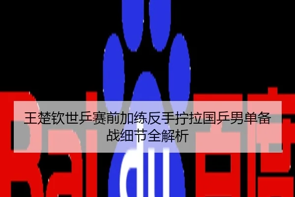 王楚钦世乒赛前加练反手拧拉国乒男单备战细节全解析